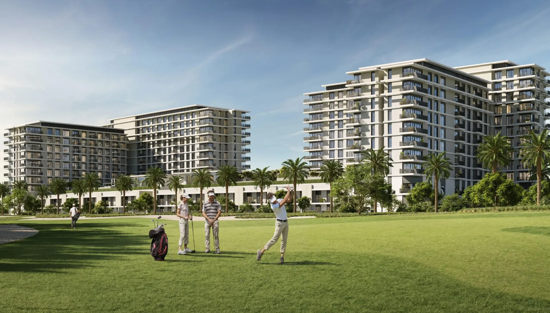 Golf Hills 2 – gyvenamieji pastatai prie golfo lauko Emaar South